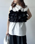 Layered Ruffle Cami Top