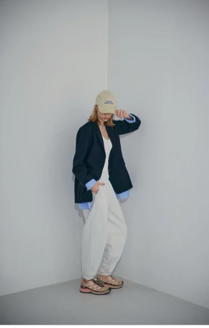 Layered Stripe Blazer Set