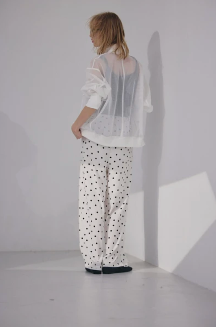 Mesh Zip Blouson