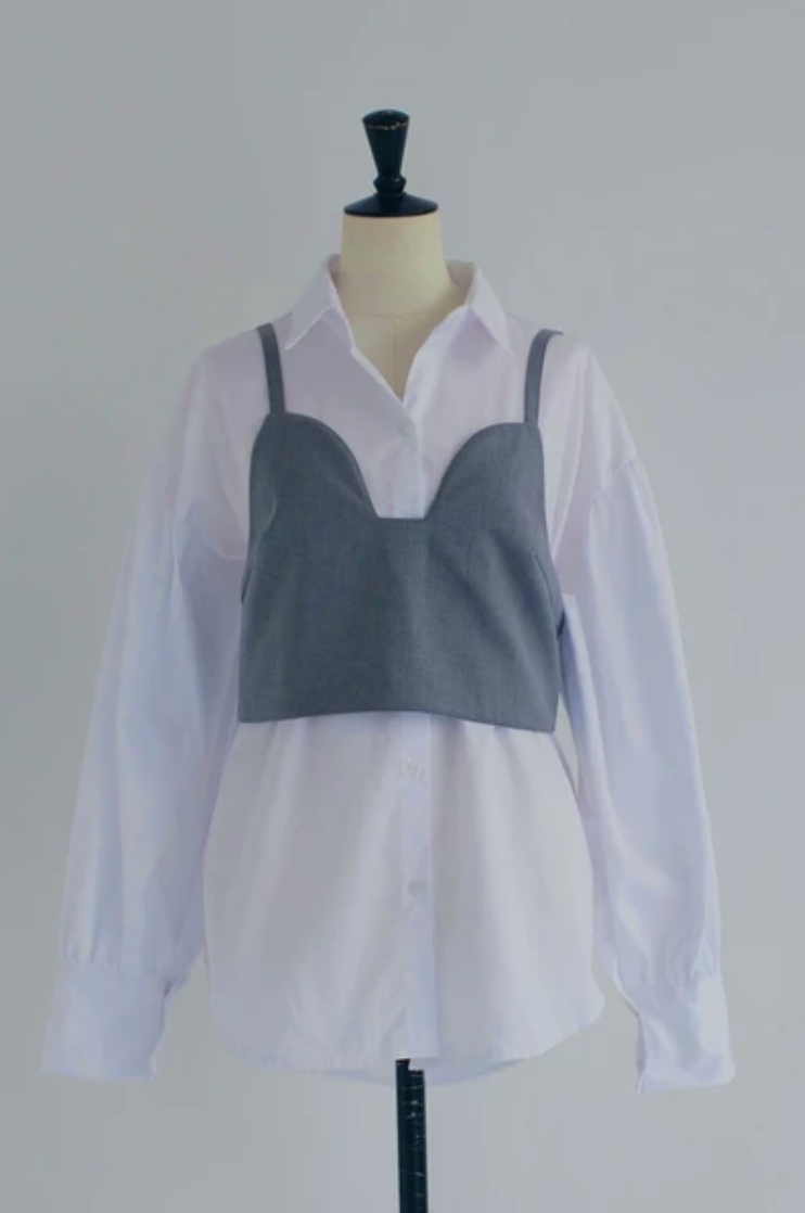 V-Cut Layering Vest