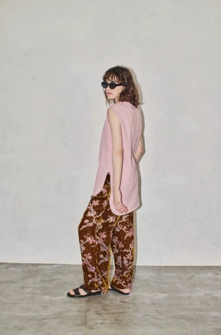 French Sleeve Long Tank