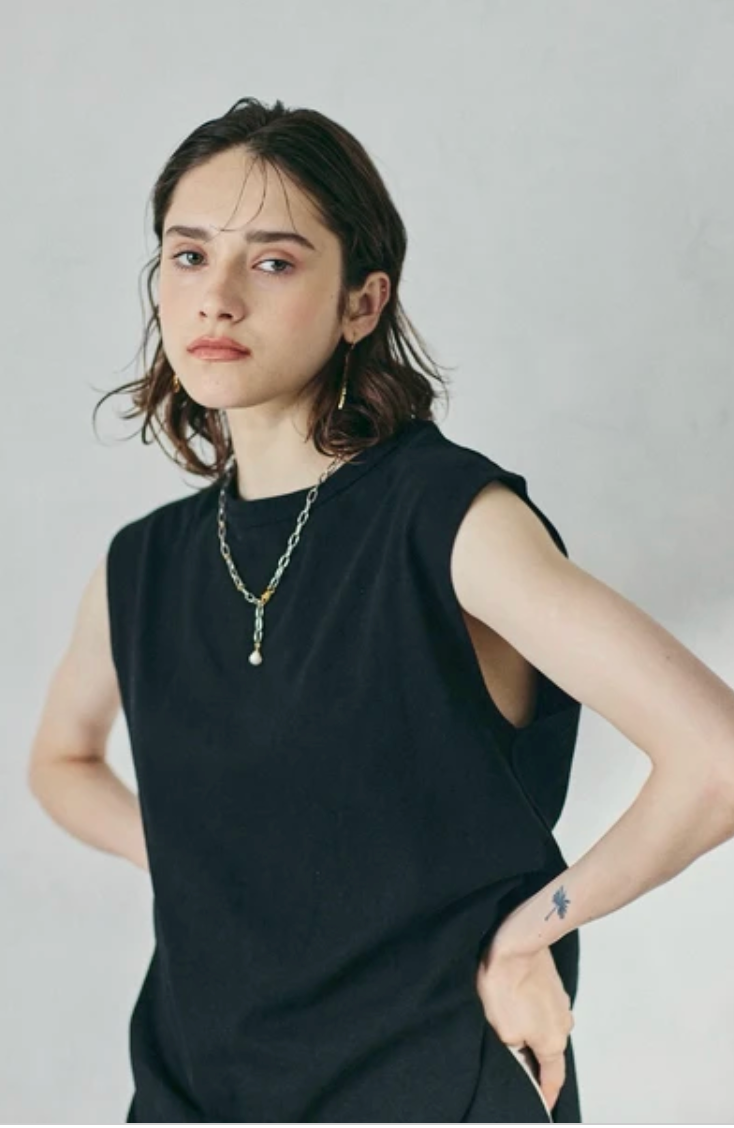 French Sleeve Long Tank