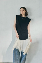 French Sleeve Long Tank