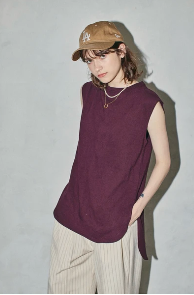 French Sleeve Long Tank