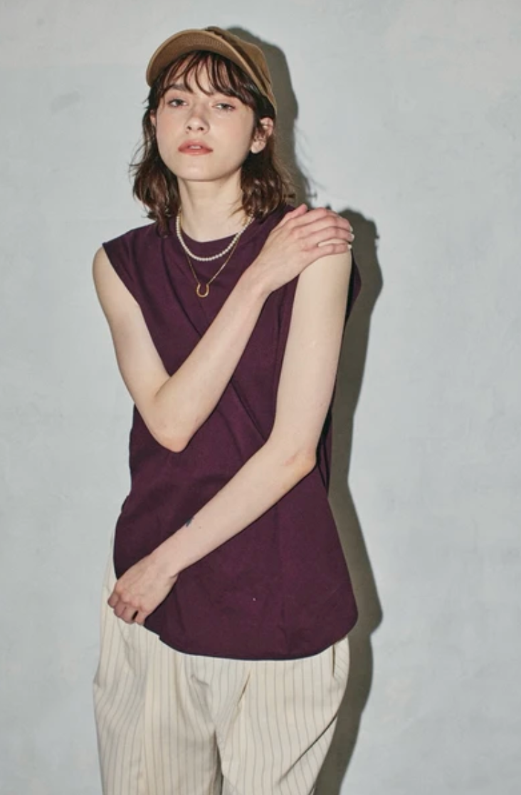 French Sleeve Long Tank