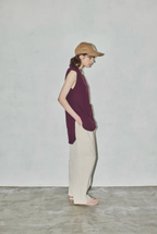 French Sleeve Long Tank