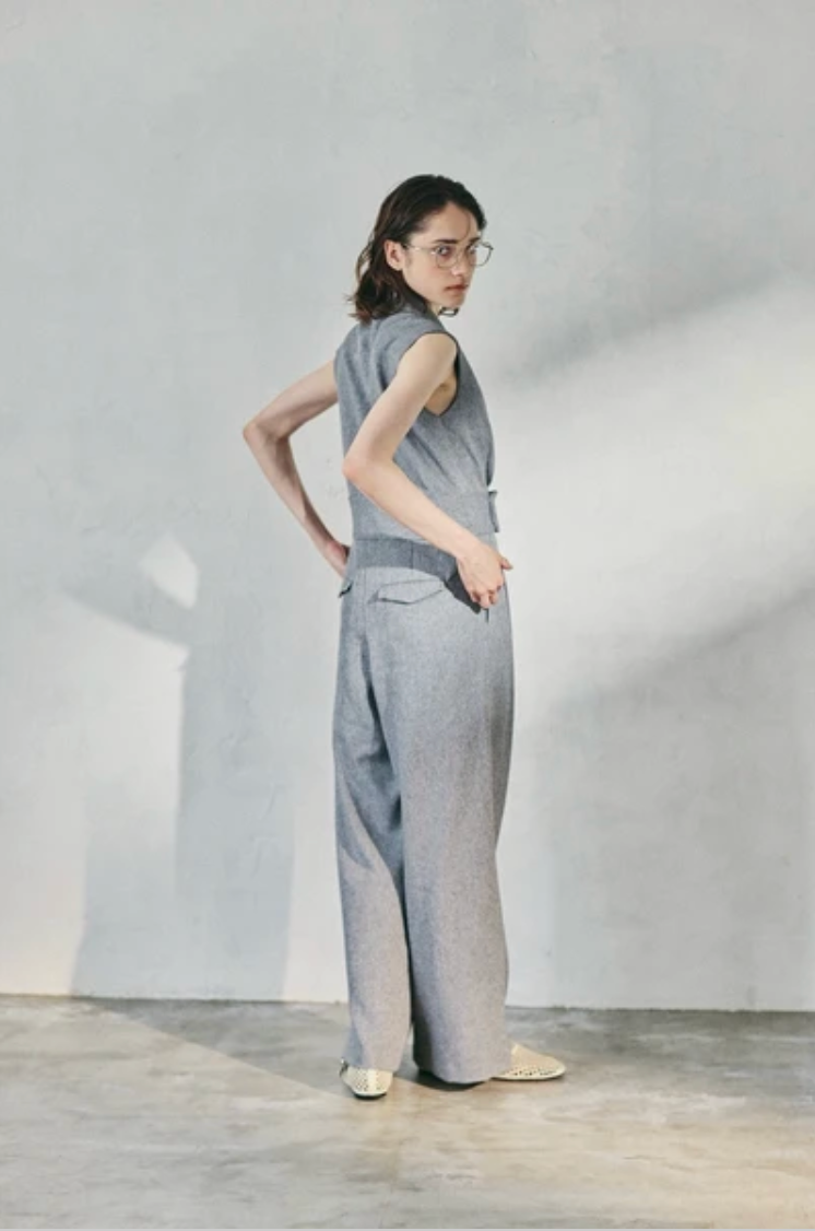 Tailored Wrap Jumpsuit