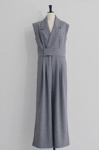 Tailored Wrap Jumpsuit