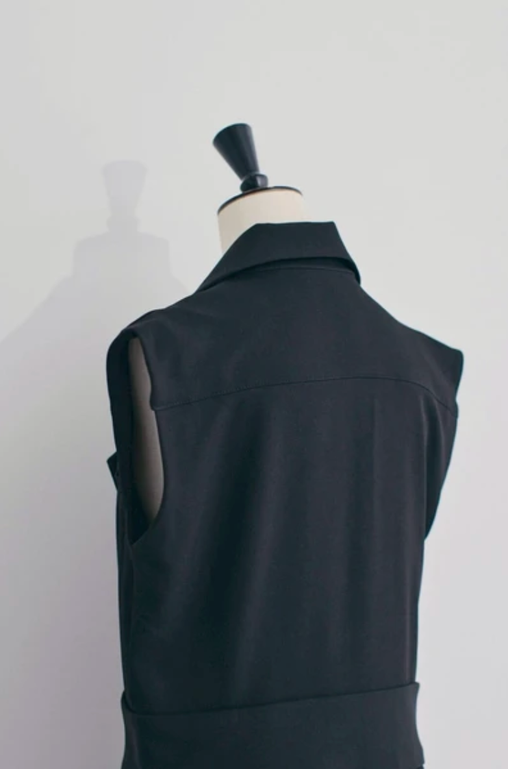 Tailored Wrap Jumpsuit