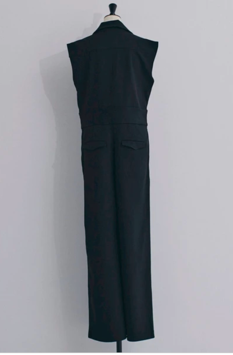Tailored Wrap Jumpsuit
