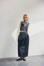Adjustable Wrap Cocoon Maxi Skirt