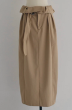 Adjustable Wrap Cocoon Maxi Skirt