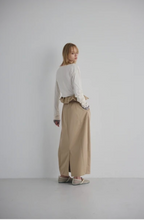 Adjustable Wrap Cocoon Maxi Skirt