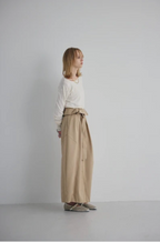 Adjustable Wrap Cocoon Maxi Skirt