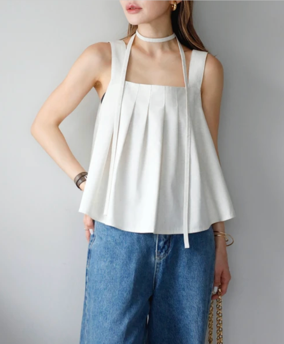 Pleat Square Cami