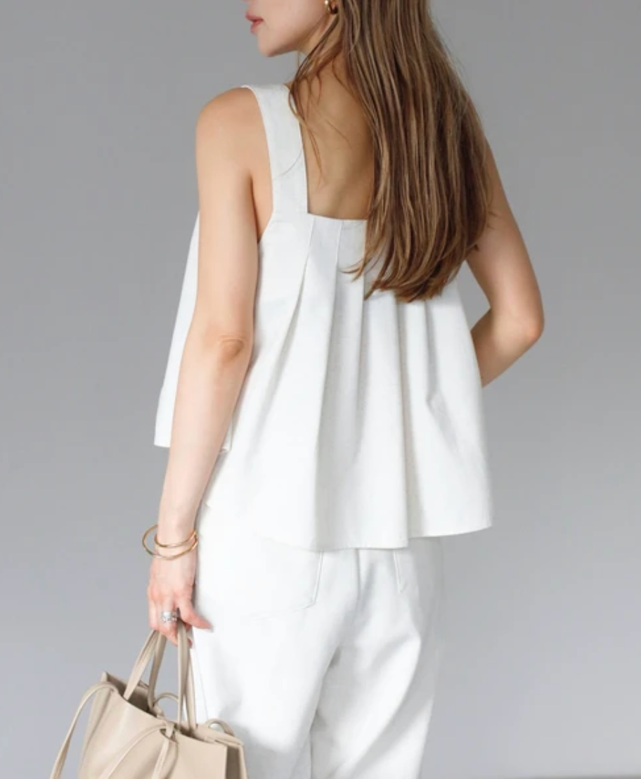 Pleat Square Cami