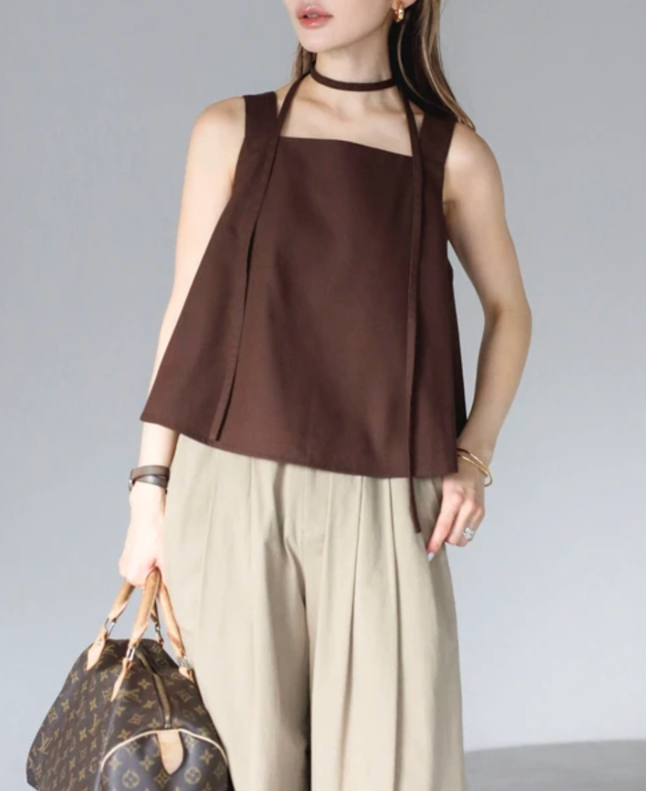Pleat Square Cami