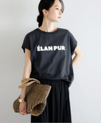 ÉLAN PUR French Sleeve Logo Tee