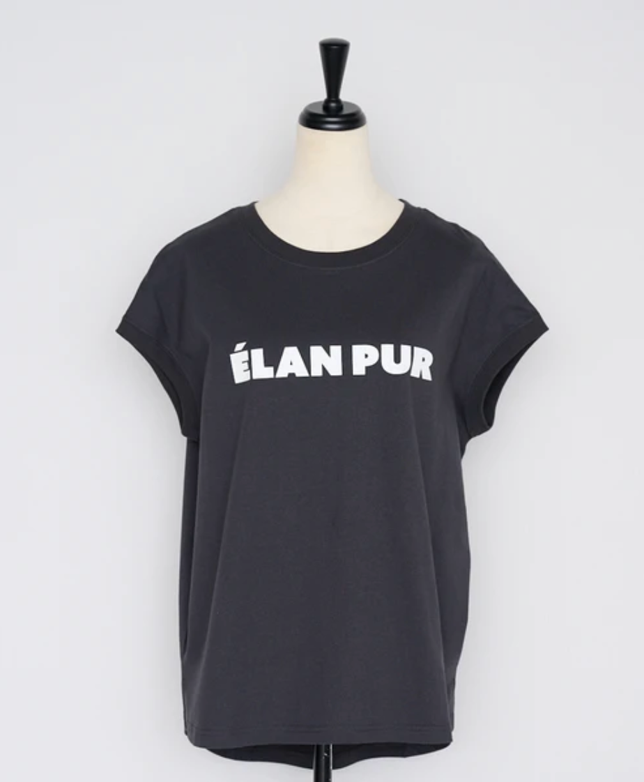 ÉLAN PUR French Sleeve Logo Tee