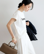 ÉLAN PUR French Sleeve Logo Tee