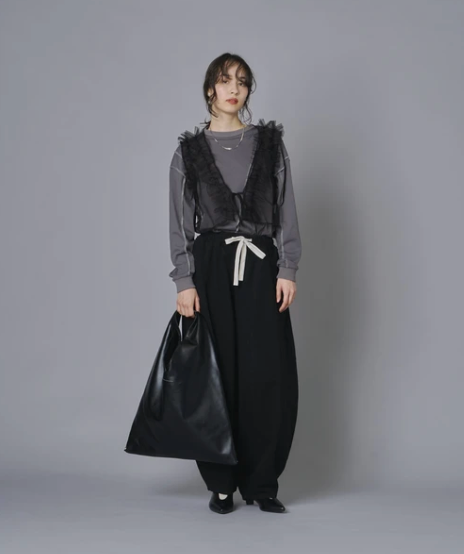 Tulle Frill Vest
