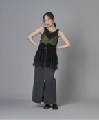 Tulle Cami Top