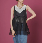 Tulle Cami Top