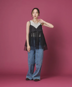 Tulle Cami Top