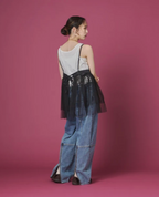 Tulle Cami Top
