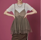 Tulle Cami Top