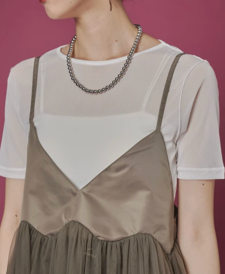 Tulle Cami Top