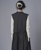 Sheer Layer Vest Dress