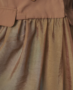 Sheer Layer Vest Dress