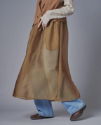 Sheer Layer Vest Dress