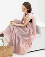 Reversible Tiered Gauze Dress