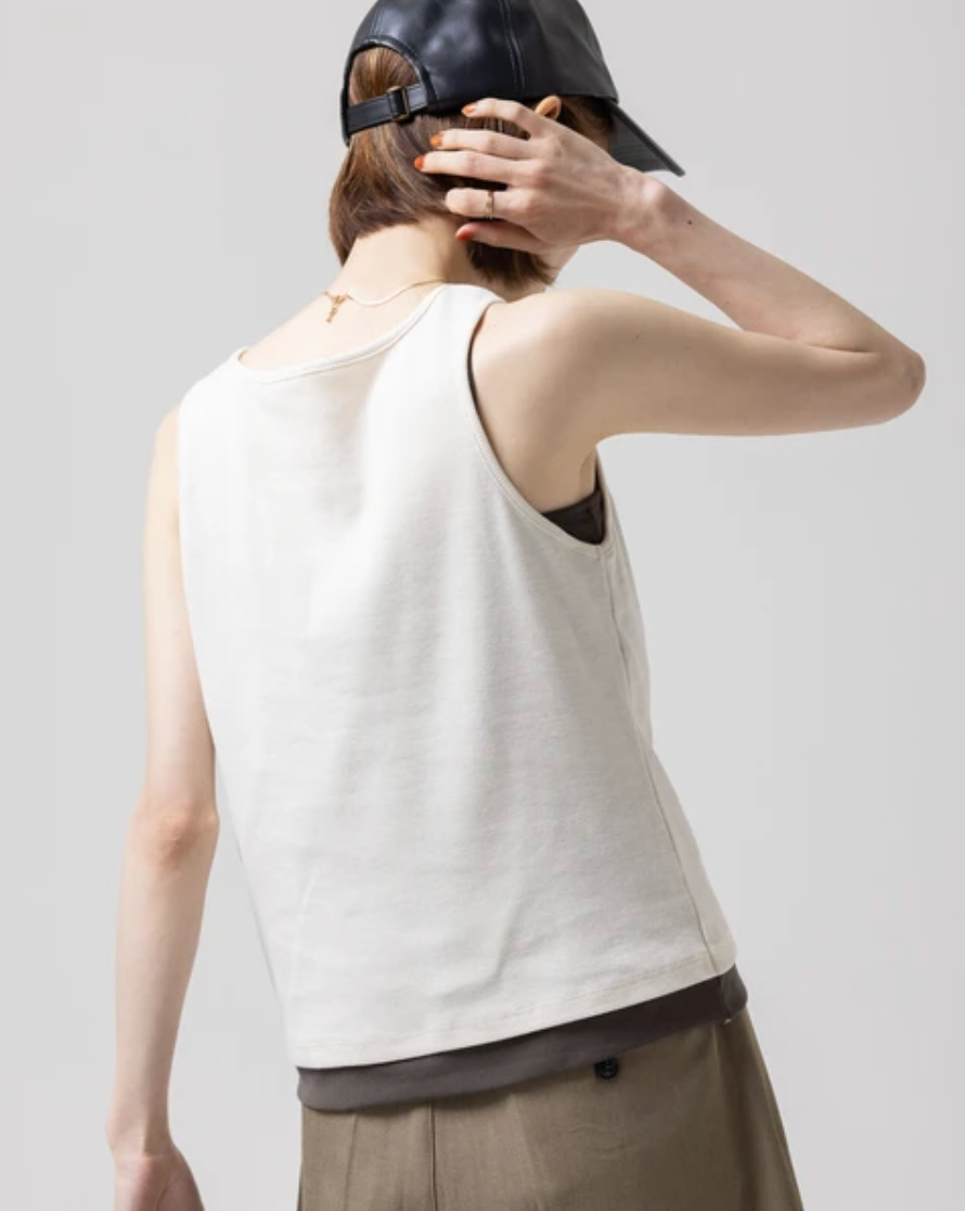 Layered Henley Tank