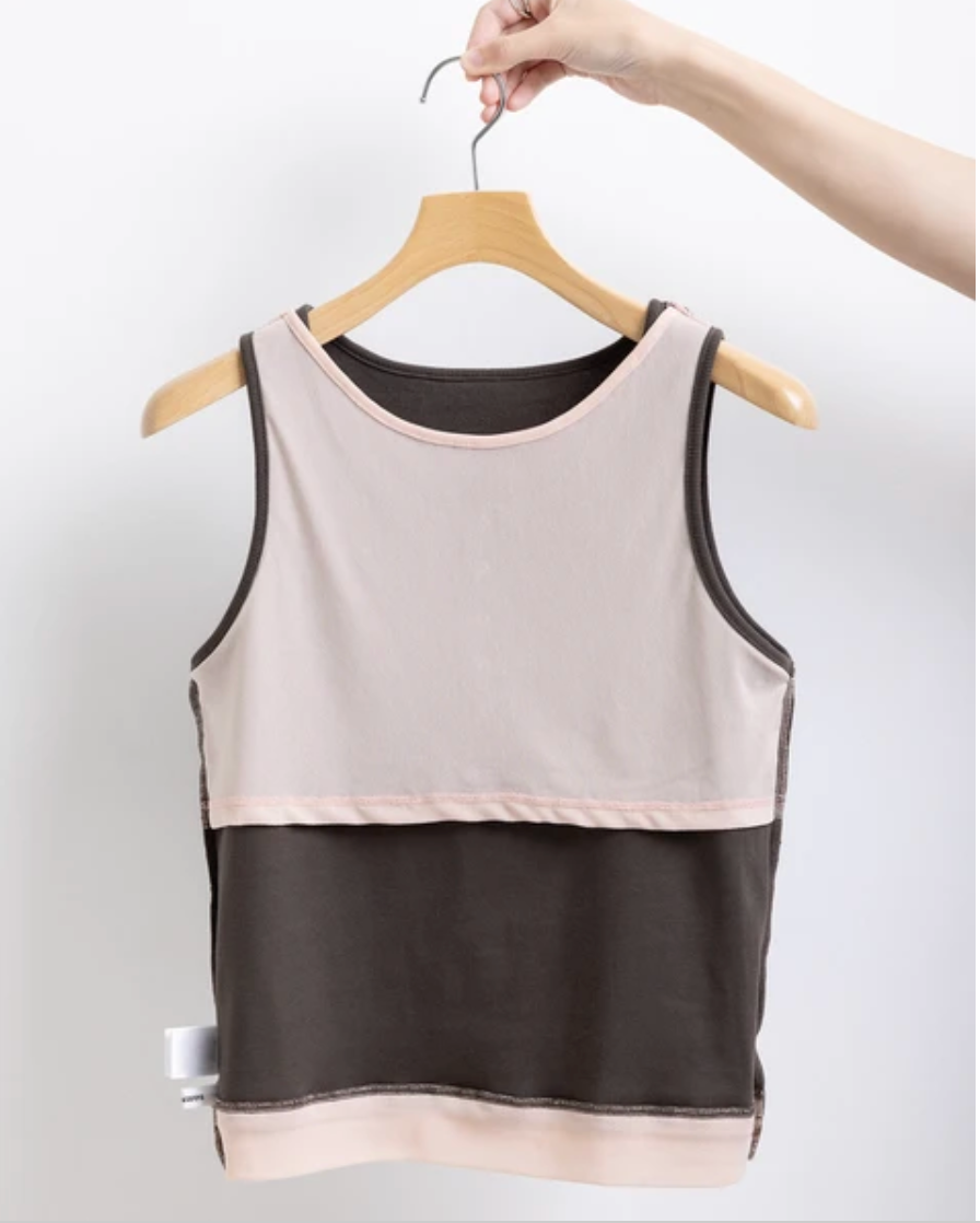 Layered Henley Tank