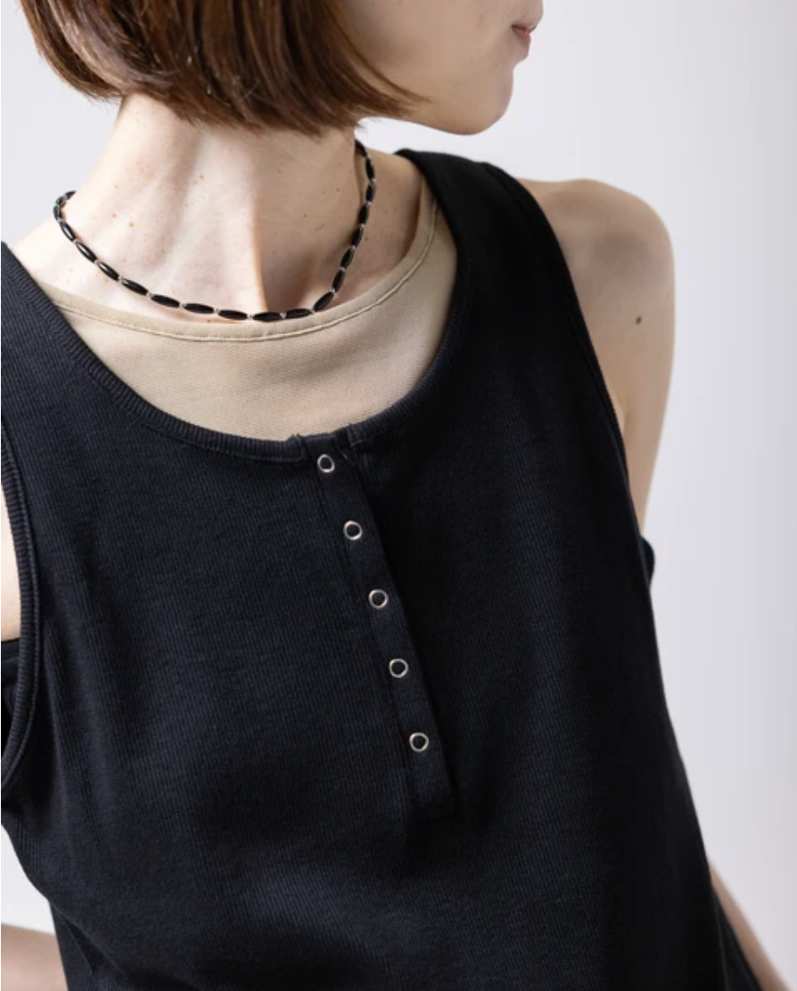 Layered Henley Tank