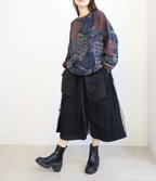 Mesh Skirt Culottes