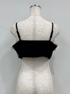 Sculptural Ruffle Crop Camisole