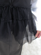 Tiered Tulle Ruffle Vest