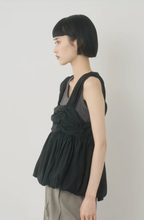 Gathered Tulle Bubble Vest