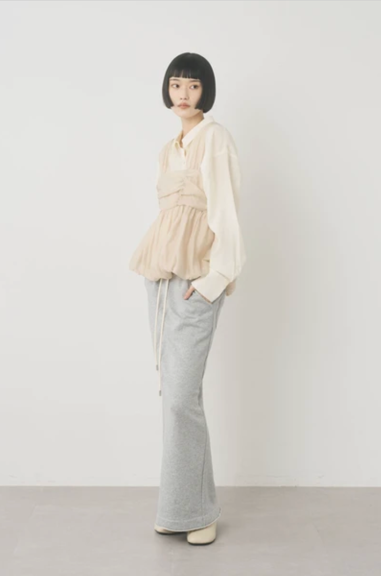 Gathered Tulle Bubble Vest