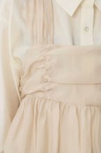 Gathered Tulle Bubble Vest