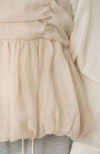 Gathered Tulle Bubble Vest