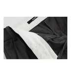 Deep Pleat Wide-Leg Trousers