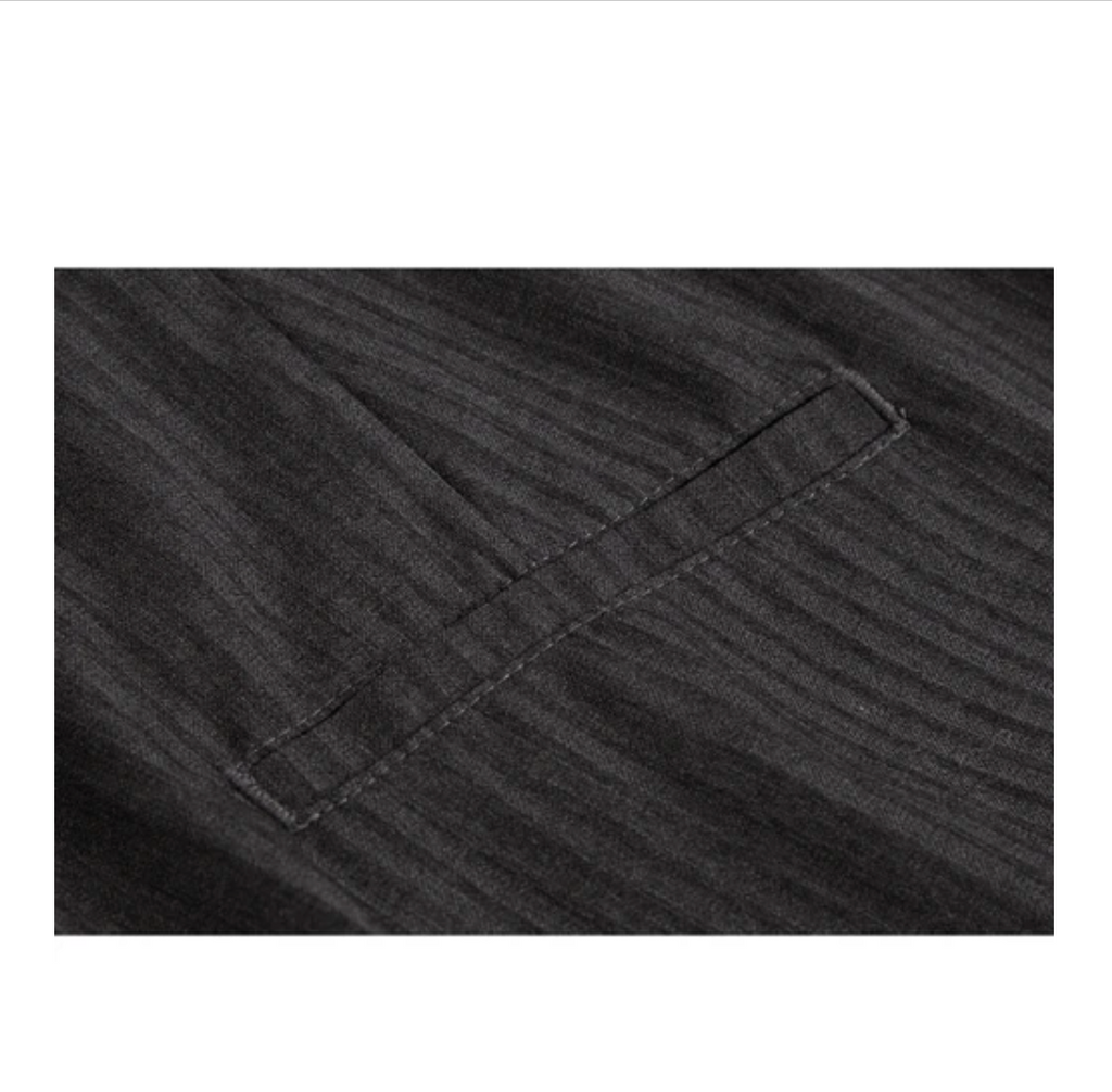 Deep Pleat Wide-Leg Trousers