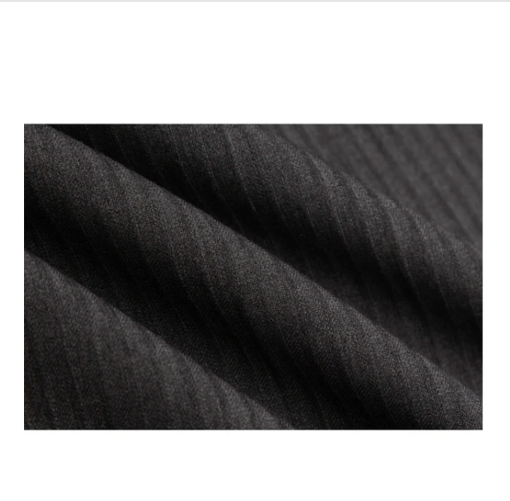 Deep Pleat Wide-Leg Trousers