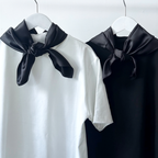 Satin Scarf Tee
