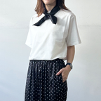 Satin Scarf Tee